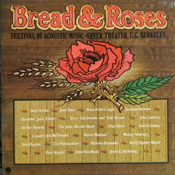 Various : Bread & Roses: Festival Of Acoustic Music (2xLP, Album, Gat)