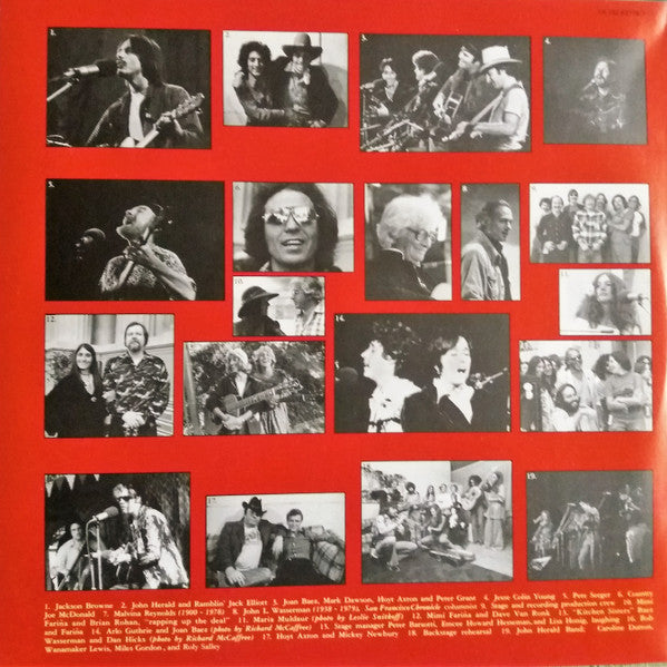 Various : Bread & Roses: Festival Of Acoustic Music (2xLP, Album, Gat)