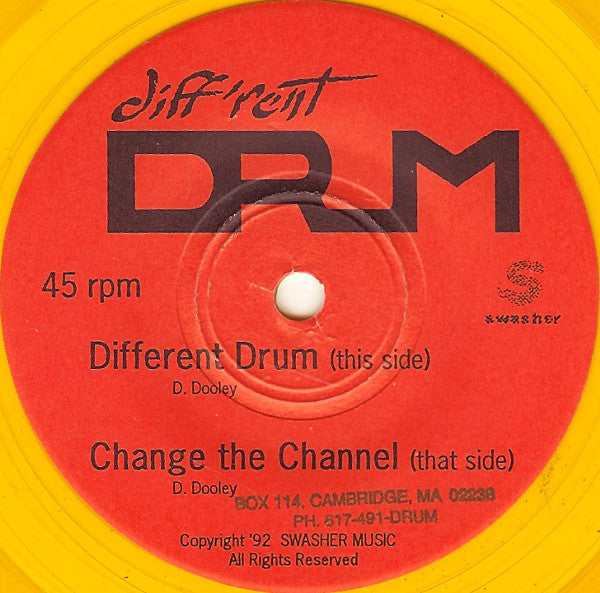 Diff'rent Drum : Different Drum / Change The Channel (7", Yel)