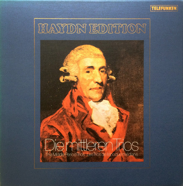 Joseph Haydn : Haydn Edition XXI  Die Mittleren Trios,  The Middle Period Trios, Les Trios De L'époque Médiane (4xLP, RP + Box)