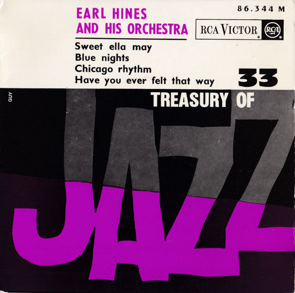 Earl Hines And His Orchestra : Treasury Of Jazz No. 33  (7", EP, Mono)