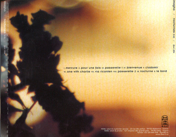Imagho : Nocturnes (CD, Album)