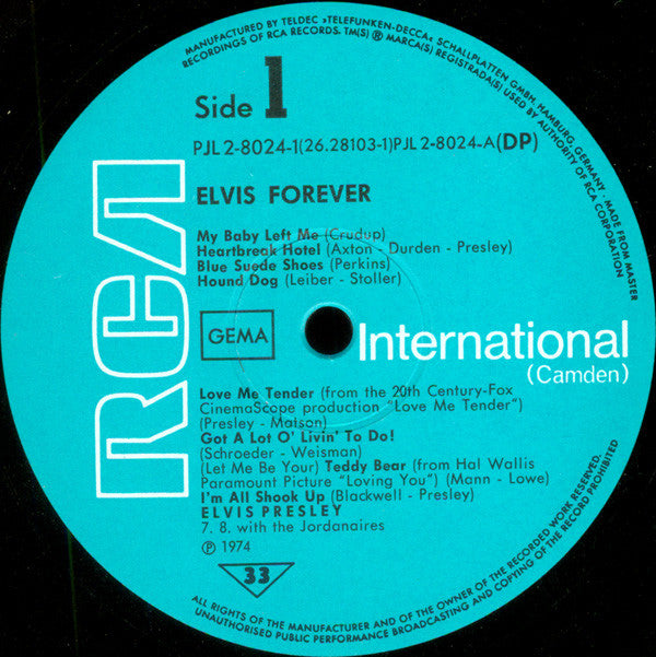 Elvis Presley : Elvis Forever (32 Hits And The Story Of A King) (2xLP, Comp, Gat)