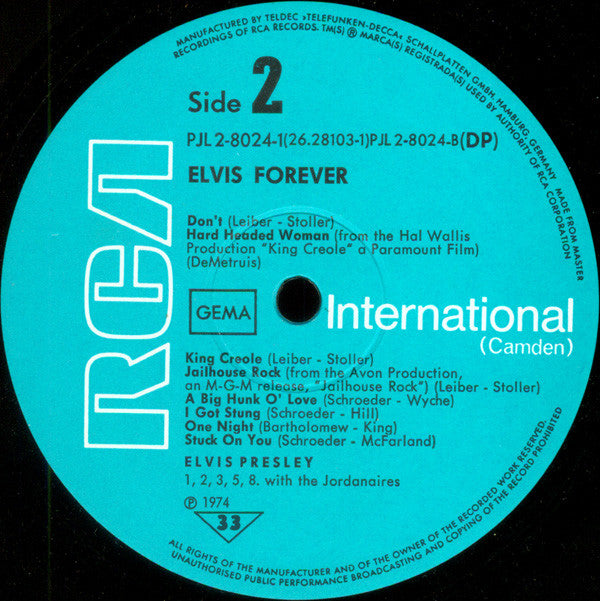 Elvis Presley : Elvis Forever (32 Hits And The Story Of A King) (2xLP, Comp, Gat)