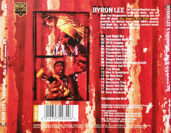 Byron Lee And The Dragonaires : Ska Reggae Soca Style / An Anthology (1964-1996) (CD, Comp)
