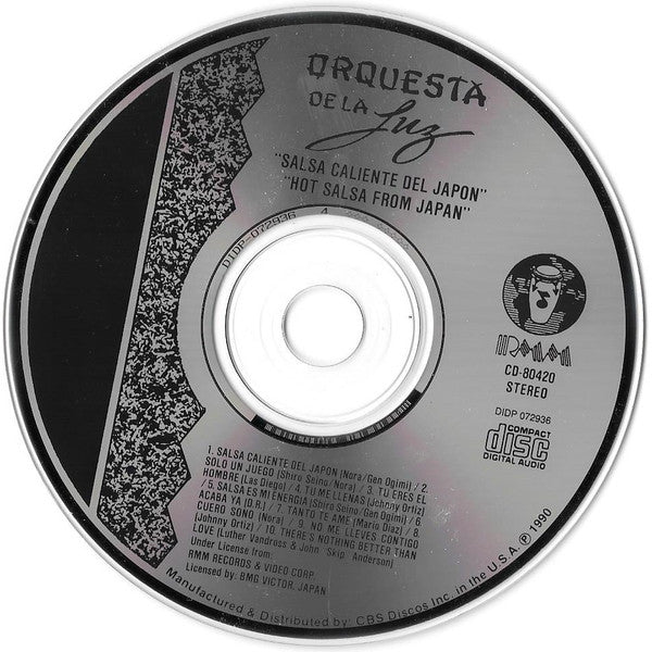 Orquesta De La Luz : Salsa Caliente Del Japon (Hot Salsa From Japan / 日本からの熱いサルサ) (CD, Album)