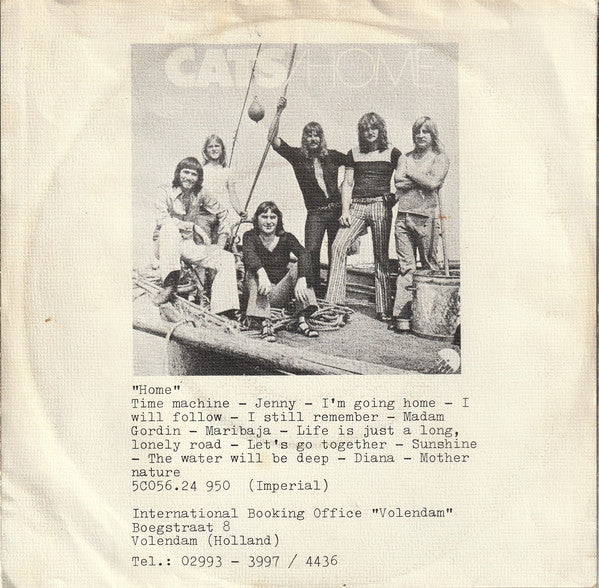 The Cats : Be My Day (7", Single)