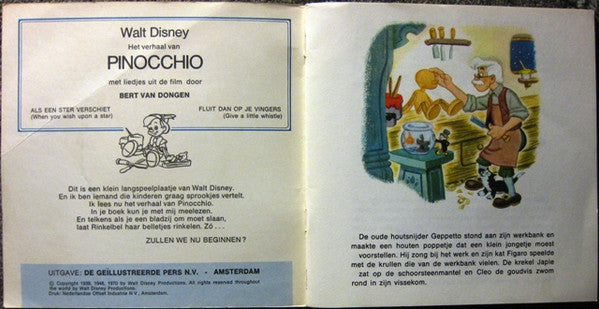 Various : Het Verhaal Van Pinocchio (7")