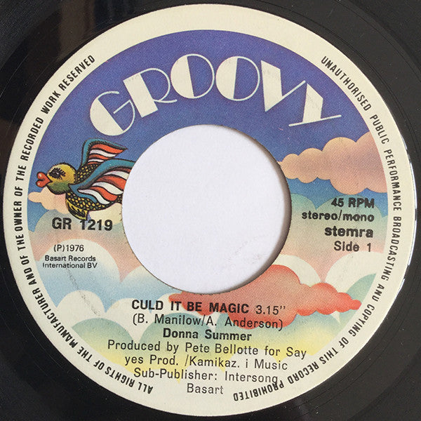 Donna Summer : Could It Be Magic (7", Single, M/Print)