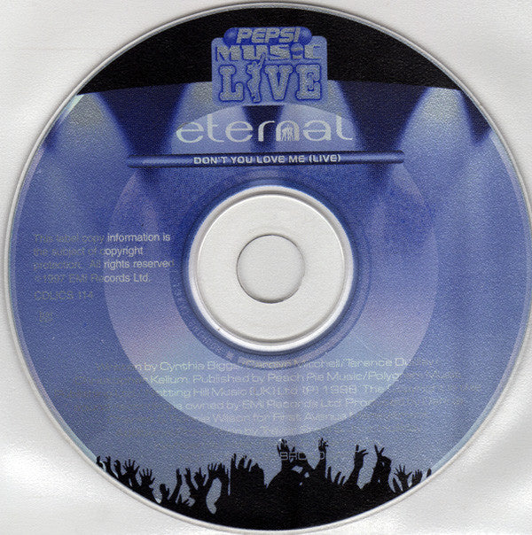Eternal (2) : Don't You Love Me (Live) (CD, J-c)