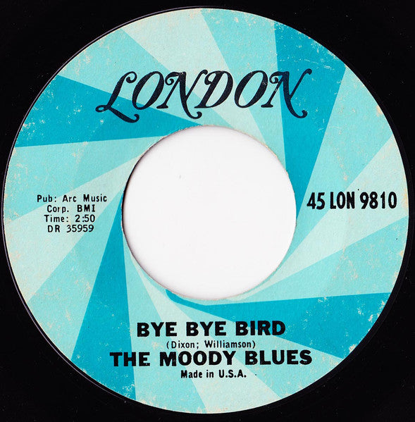 The Moody Blues : Bye Bye Bird / Stop! (7", Single)