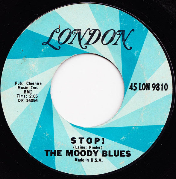 The Moody Blues : Bye Bye Bird / Stop! (7", Single)