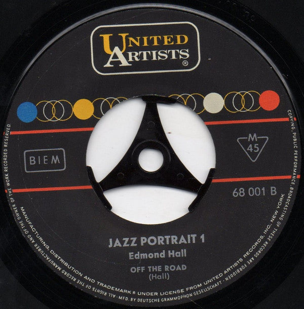 Edmond Hall : The Jazz Portrait (7", EP)