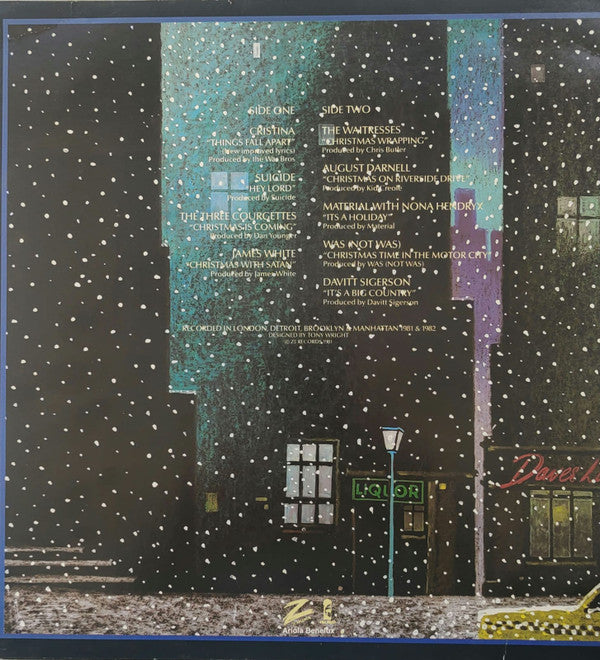Various : A Christmas Record (Special 1982 Edition) (LP, Comp, RE)