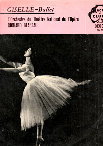 Adolphe C. Adam, Orchestre National De L'Opéra De Paris, Richard Blareau, Pierre Ladhuie : Giselle - Ballet (LP, Mono)