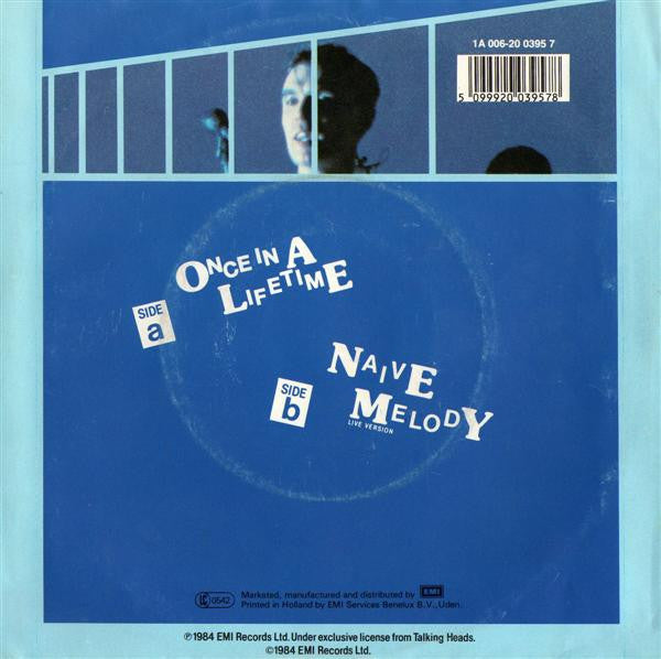 Talking Heads : Once In A Lifetime (7", Single)