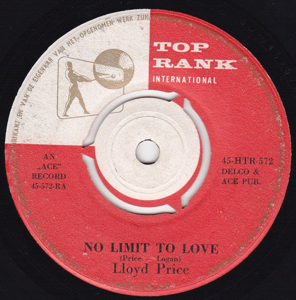 Lloyd Price : No Limit To Love (7", Single)