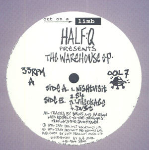 Half:Q : The Warehouse E.P. (12", EP)