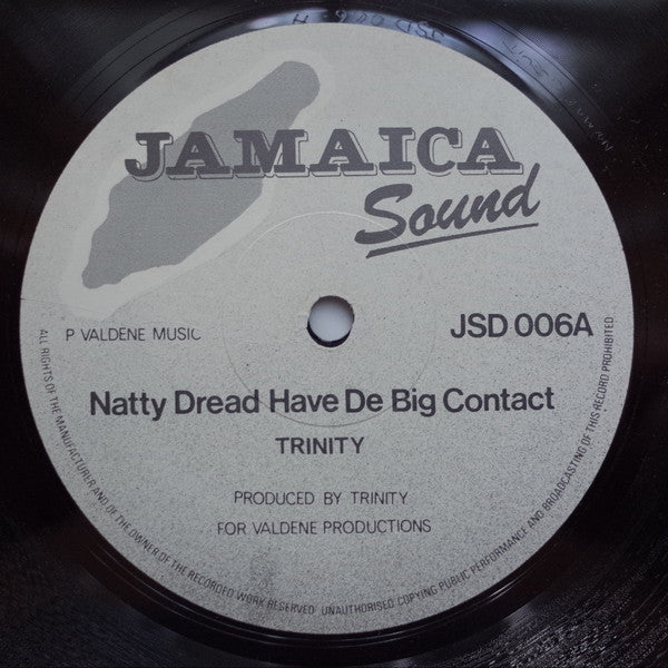 Trinity (4) : Natty Dread Have De Big Contact / Natty Dread Have Dignity (12", Gre)