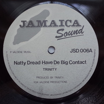 Trinity (4) : Natty Dread Have De Big Contact / Natty Dread Have Dignity (12", Gre)