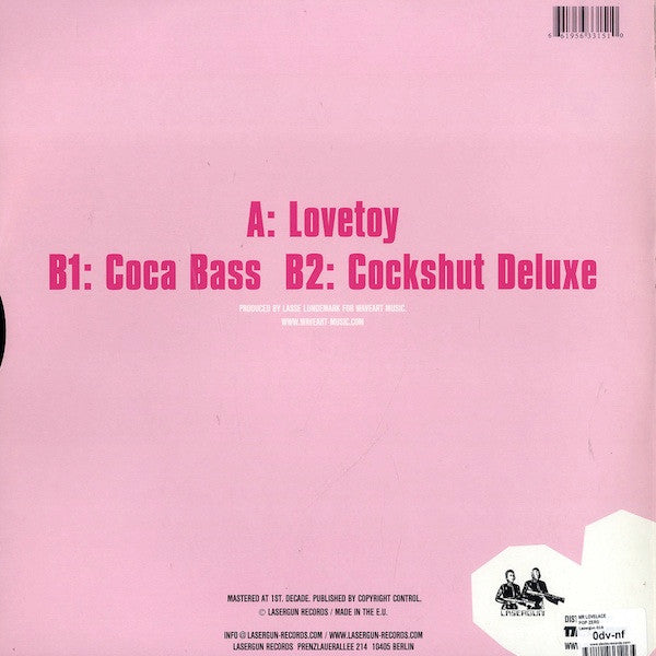 Mr. Lovelace : Pop Zero (12")