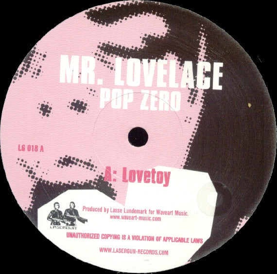 Mr. Lovelace : Pop Zero (12")
