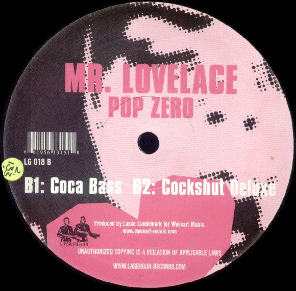 Mr. Lovelace : Pop Zero (12")