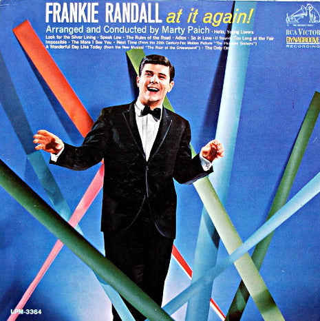Frankie Randall : Frankie Randall At It Again! (LP, Mono)