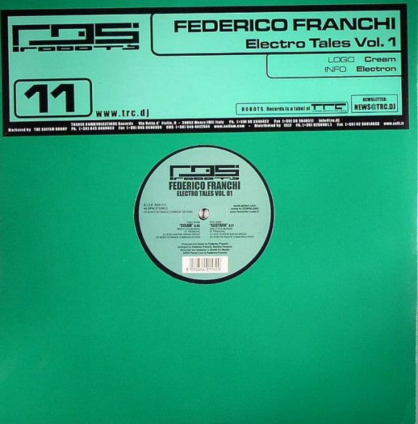 Federico Franchi : Electro Tales Vol. 1 (12")