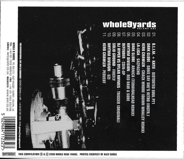 Various : Whole Nine Yards Volume One (CD, Comp)