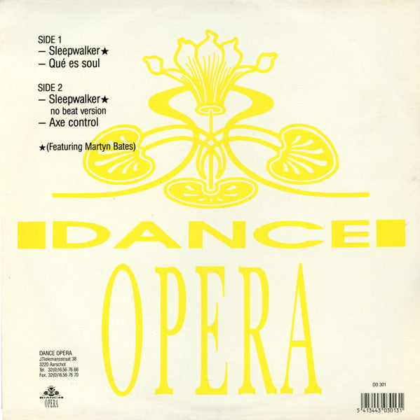 Sleepwalker (2) : Sleepwalker (12")