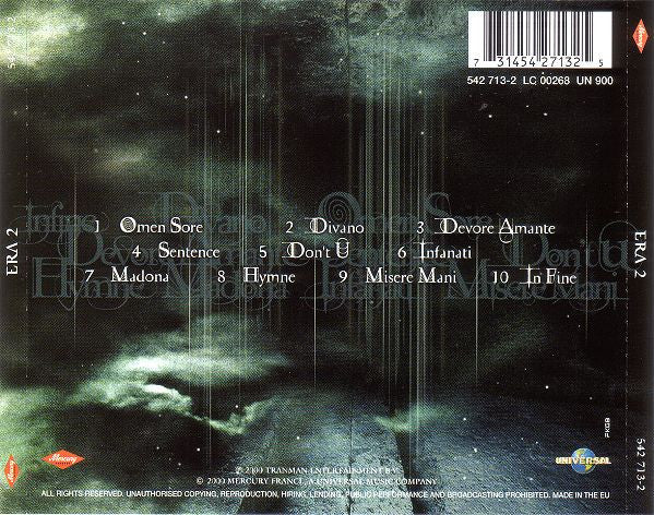 Era : Era 2 (CD, Album)