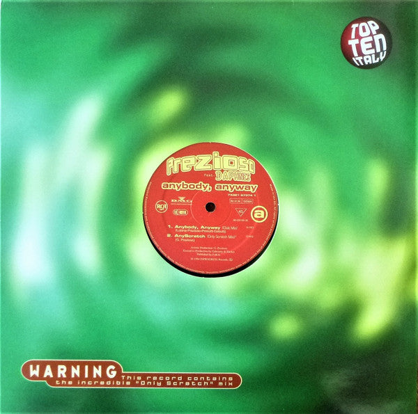 Prezioso Feat. Daphnes : Anybody, Anyway (12")