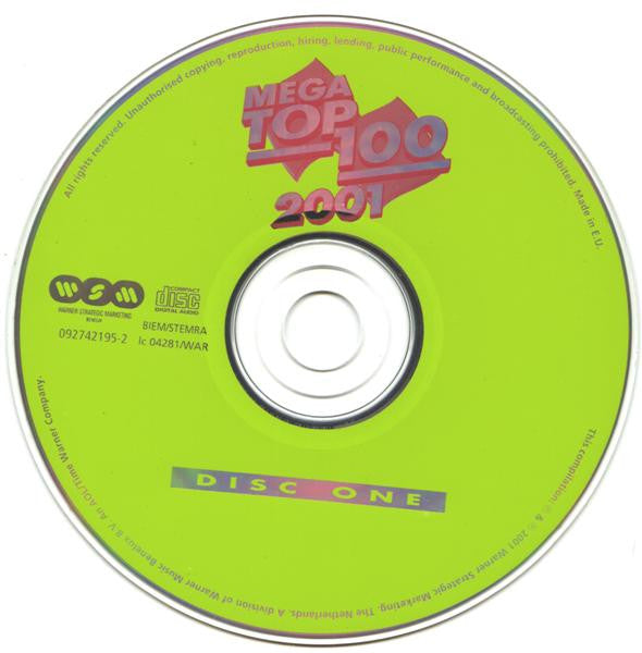 Various : Het Beste Uit De Mega Top 100 2001 (2xCD, Comp)
