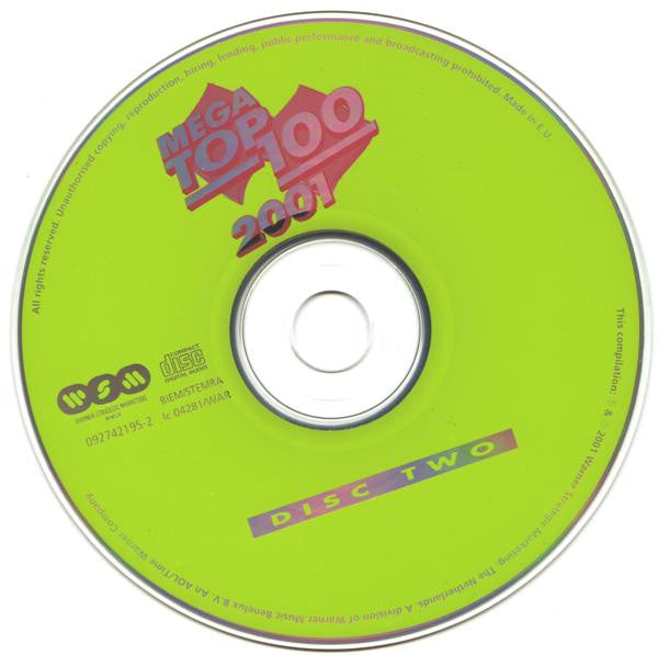 Various : Het Beste Uit De Mega Top 100 2001 (2xCD, Comp)