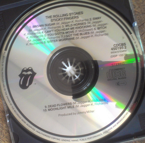 The Rolling Stones : Sticky Fingers (CD, Album, RE, RM)