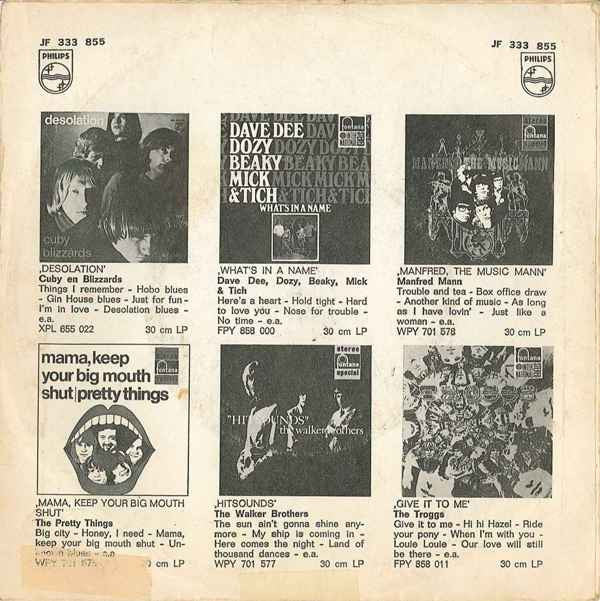Ro-D-Ys : Just Fancy (7", Single, Mono)
