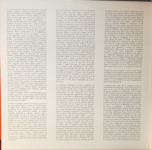 Jean-Nicolas Geoffroy / Louis Couperin - André Isoir : L'ouverture D'Isis / Allemande (LP, Red)