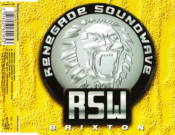 Renegade Soundwave : Brixton (CD, Single)