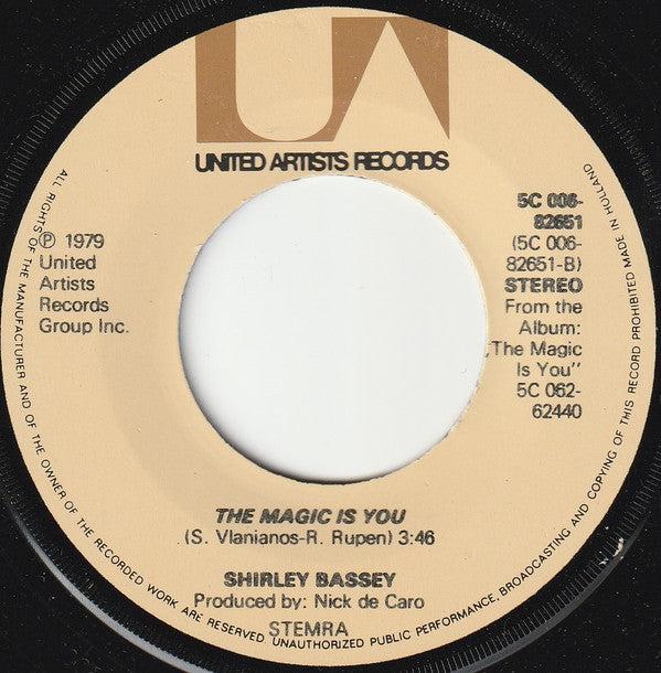 Shirley Bassey : This Is My Life (La Vita) (7", Single)