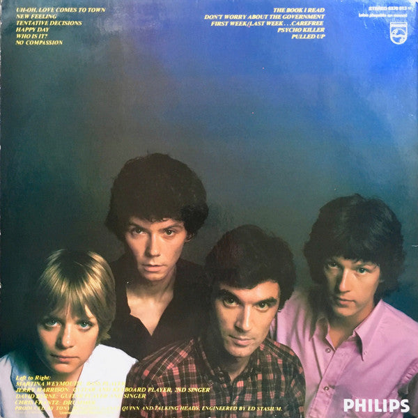 Talking Heads : Talking Heads: 77 (LP, Album)