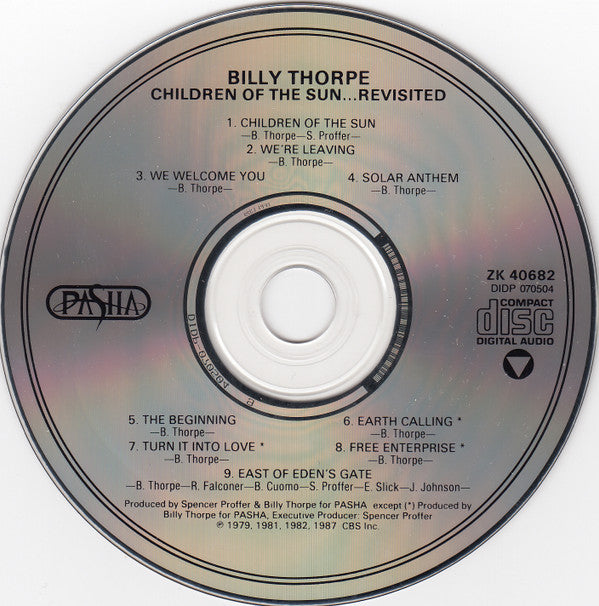 Billy Thorpe : Children Of The Sun...Revisited (CD, Album)