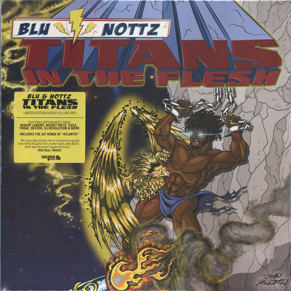 Blu (2) & Nottz : Titans In The Flesh (12", EP, Yel)