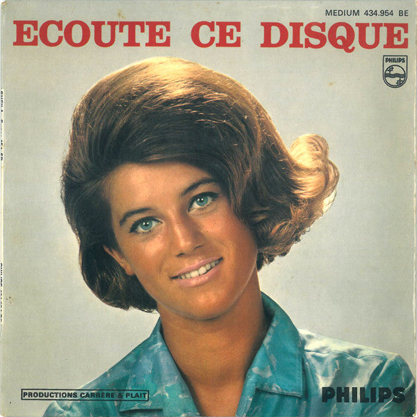 Sheila (5) : Écoute Ce Disque (7", EP, Mono)