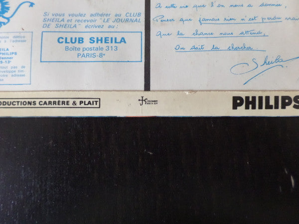 Sheila (5) : Écoute Ce Disque (7", EP, Mono)