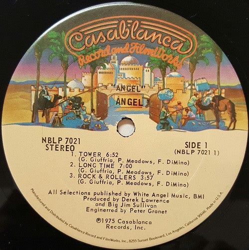 Angel (24) : Angel (LP, Album, Club, RE, CRC)