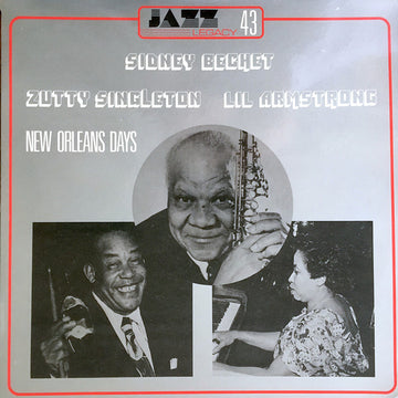 Sidney Bechet, Lil Hardin-Armstrong, Zutty Singleton : New Orleans Days (LP)