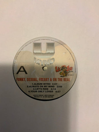 U-Mynd : Funky, Sexual, Freaky & On The Real (2xLP)