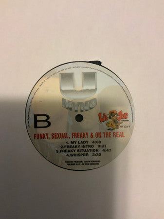 U-Mynd : Funky, Sexual, Freaky & On The Real (2xLP)
