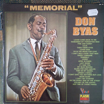 Don Byas : "Memorial" (2xLP, Comp)